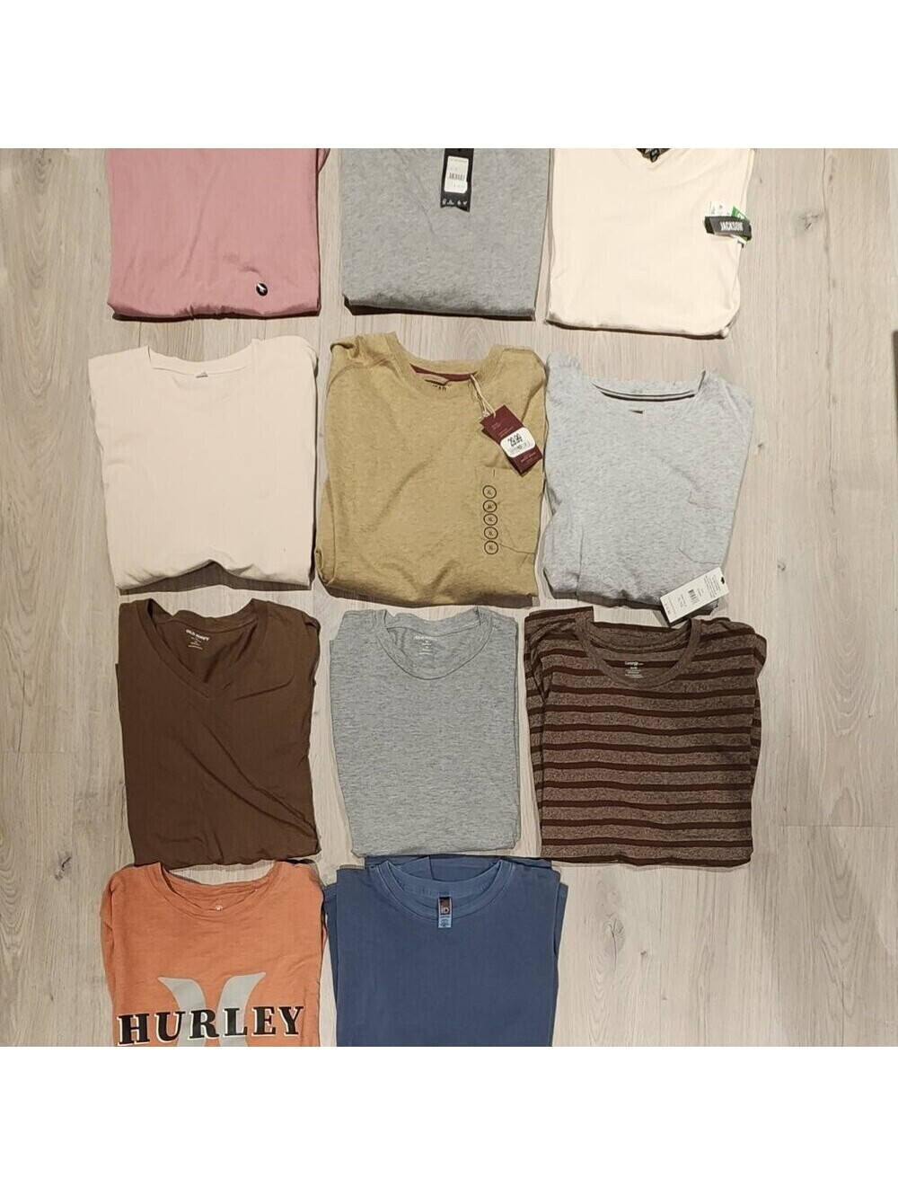 Men's XL T-Shirts Tee Shirts Many NWT Lot of 11